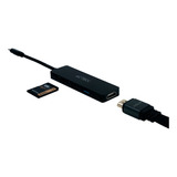 Hub Usb C 5 En 1 Gate 5 Dh640 4khdmi Negro Elite Series