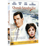 Quando Setembro Vier - Dvd - Rock Hudson - Gina Lollobrigida