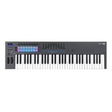 Teclado Controlador Novation Flkey 61 Teclas C/ 16 Pads Usb