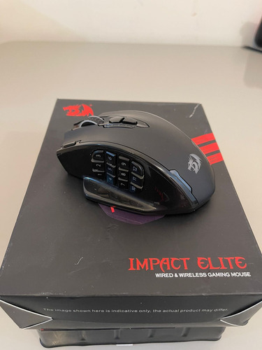 Mouse Vertical Redragon M913 Preto