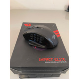 Mouse Gamer Redragon Impact Elite M913 Pretro