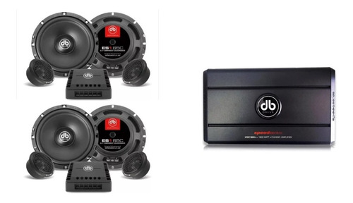 Paquete Amplificador Db Drive + 4 Set De Medios Euphoria 