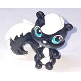 Figura Little Pet Shop Hasbro 306 Skunk Ojos Azules