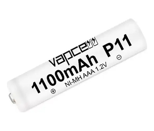 Pila Premium Aaa Recargable Vapcell P11 1100 Mah 1.2v Rs