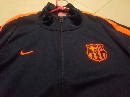 Campera Fc Barcelona 100% Original Talle Xl En Buen Estado