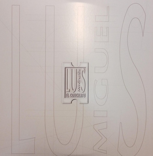Luis Miguel El Concierto 2 Lp Vinyl