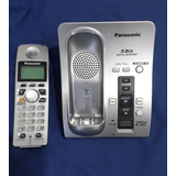 Teléfono Inalambrico Panasonic+base+cargador+usado+cable Tel