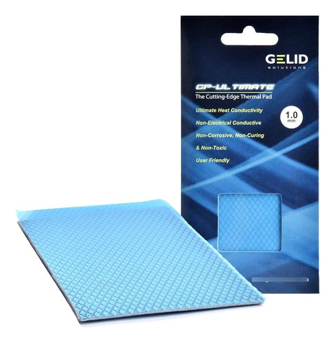 Pack X 10 Pad Térmico Gelid Gp-ultimate Tp-gp04-b 90x50x1mm