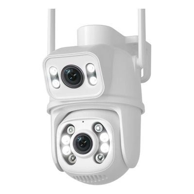 Cámara Anberx A8bq Ip Wifi Hd Exterior 8mp Color Blanco | Envío gratis