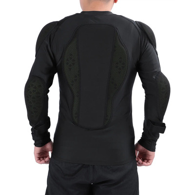 Camisa De Compresión Motorcycle Armor, Protección Fuerte