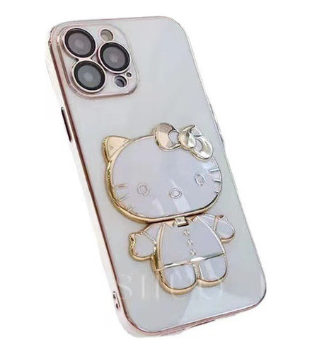 Funda De Teléfono Suave Con Diseño De Hello Kitty Makeup Mir