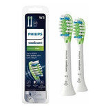 Genuino Philips Sonicare W3 Blanca Superior Cabeza De Cepill