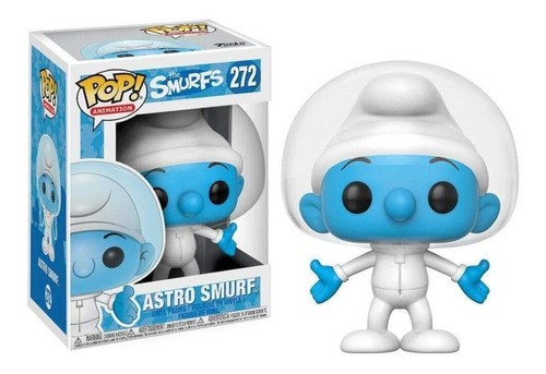 Funko Pop Animation: The Smurf Astro Smurf 272 (caja Maltra)