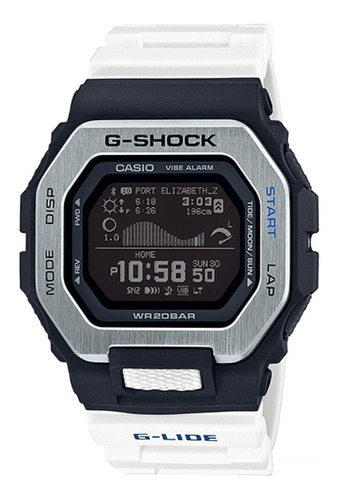 Reloj Casio G-shock G-lide Bluetooth Gbx-100-7 Original  