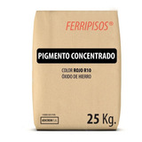 Oxido De Hierro Rojo Concentrado (ferrit) X X 25 Kg