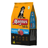 Ração Magnus Premium Todo Dia Filhote Sabor Carne 20kg