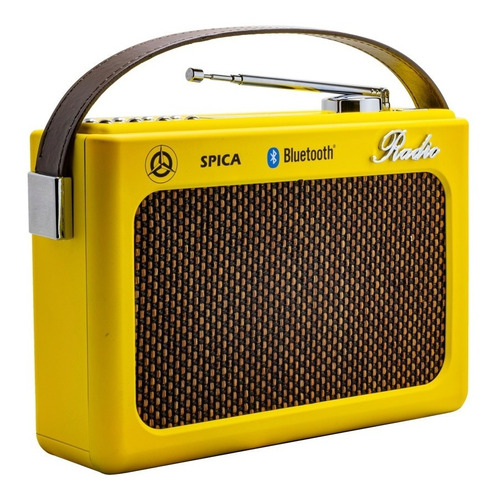 Radio Spica Sp220 Retro Usb Bluetooth Recargable