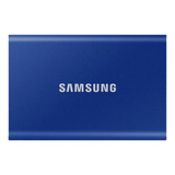 Disco Sólido Externo Samsung T7 Mu-pc2t0t 2tb Azul