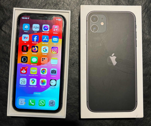 iPhone 11 128 Gigas Black Impecable