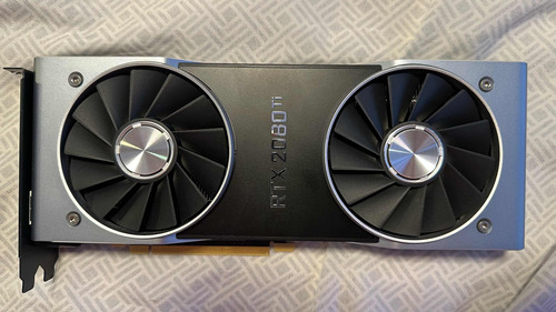 Placa De Vídeo Geforce Rtx 2080ti Founders Edition