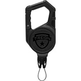 Retráctil T-reign Carabinero Grande Con Cable De Kevlar Y