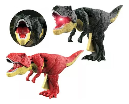 2 Juguetes De Dinosaurio Zaza Trigger T-rex, Con Sonido