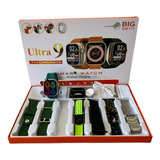 Reloj Smartwatch Ultra 9 - 7 Mallas Intercambiables 