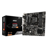 Placa Mãe Msi B450m Pro-vdh Max Am4 Ddr4 Matx