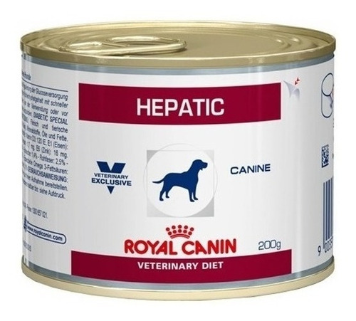 Alimento Royal Canin Health Nutrition Hepatic Para Perro Adulto De Raza Pequeña, Mediana Y Grande Sabor Mix En Lata De 200g