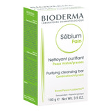 Bioderma Sebium Pain Barra Limpiadora Purificante Pieles Mixtas A Grasas Imperfecciones