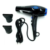 Secador De Cabelo Profissional 5000w Ar Quente E Frio 110v Cor Preto