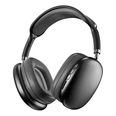 Fopnew Auriculares Inalámbricos Diadema Con Micrófono 400mah Negro Diadema P9 Pro Max Algodón Acolchado Orejeras Transpirables Rotación Libre Negro | Envío gratis