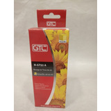 Botella Gtc P/ Hp 100 Ml  Recarga Gt52 Amarillo 