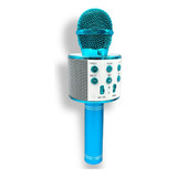 Microfone Bluetooth Sem Fio Youtuber Karaoke Infantil C/som