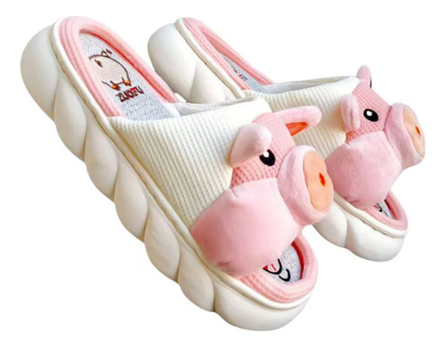 Pantuflas Cerdito Cochinito Sandalia Interiores