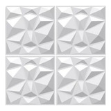 Lamina 3d Panel Moderno Espinas Blanco Pack De 10