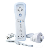 Wii Remote Motion Plus Interno + Nunchuck Blanco + Funda