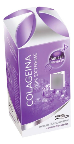 Colageina Skin Extreme Colágeno Hidroliz  90 Cmp  Antiedad No Sabor  Provefarma