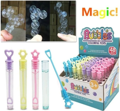 Pack Por 24 Mini Burbujas Juegos Para Niños Full Calidad