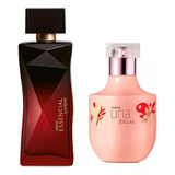 Essencial Supreme + Una Blush Natura Deo Parfum Fem Kit C/2