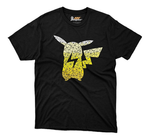 Playera Pokemon Pikachu Ash Vitro Electrico Go Anime