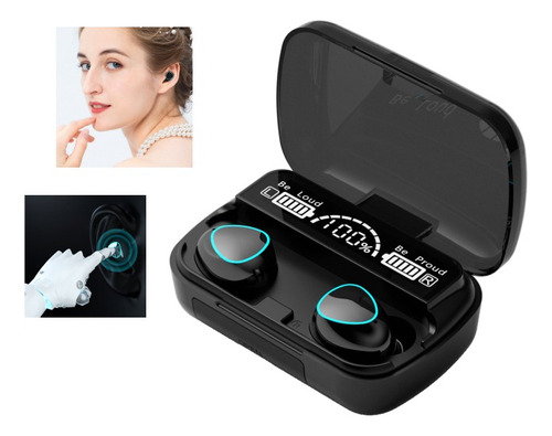 Pantalla Digital Táctil Para Auriculares Bluetooth Con Gran