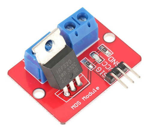 Módulo Mosfet Canal N Modelo Irf520 100v 60w To220 [ Max ]