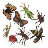 Juego De 8 Piezas De Juguete Para Insectos, Plástico, Modelo