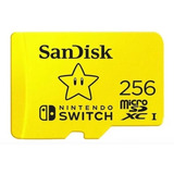 Micro Sd Sandisk 256gb Nintendo Switch