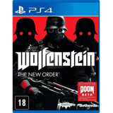 Jogo Wolfenstein: The New Order Ps4 Mídia Física Nf 