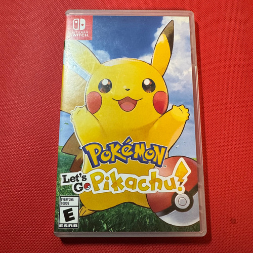 Pokemon Let's Go Pikachu Nintendo Switch Original