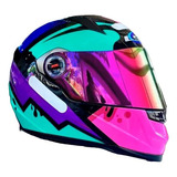 Capacete Fechado Ls2 Ff358 Draze Preto Vermelho Mais Vendido