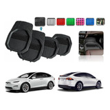 Tapetes Charola 4pz Color 3d Tesla Model X 2020 - 2023 2024