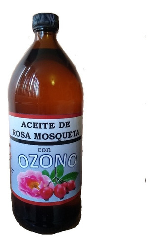 500ml Aceite Ozonizado De Rosa Mosqueta 